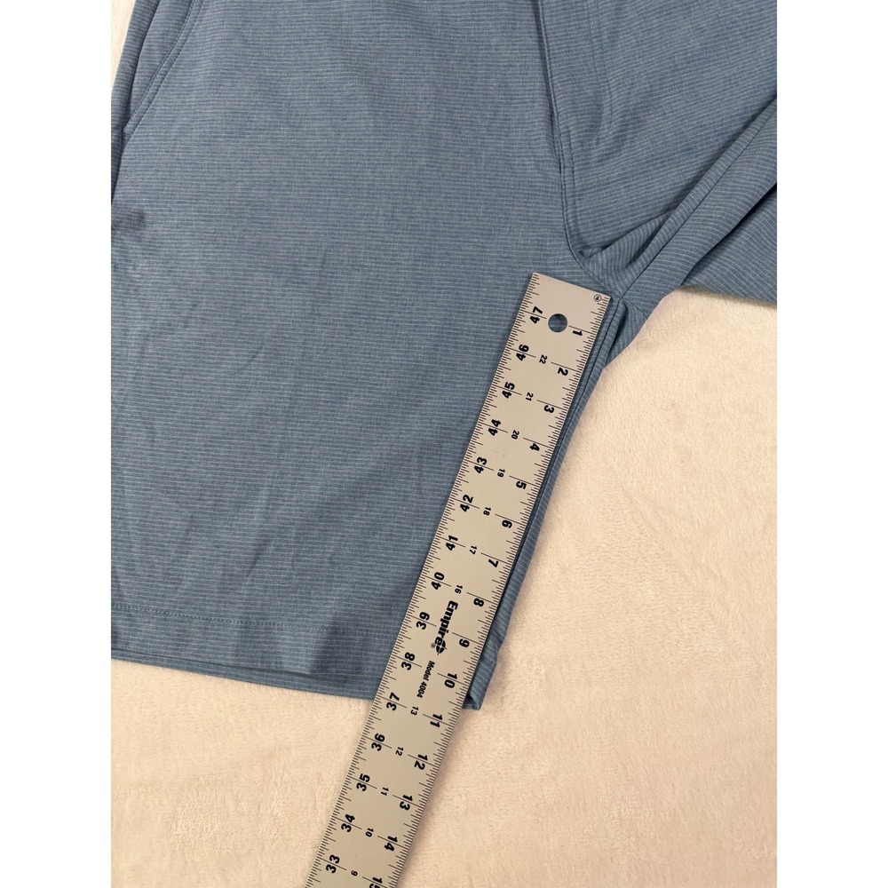 Travis Mathew Beck Golf Shorts Performance Stretch Poly Blend Blue Men's Size 40 - Picture 5 of 7